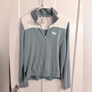 Victoria's Secret PINK Teal Zip-Up Jacket